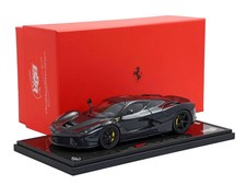 FERRARI LAFERRARI FULL CARBON W/DISPLAY CASE 1/18 DIECAST BY BBR BBR182244A