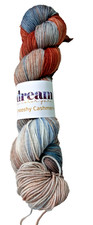 DREAM IN COLOR  SMOOSHY CASHMERE -TERRA COTTA...