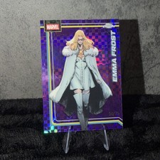2026 Topps Chrome Marvel Comics #34 Emma Frost Purple X-Fractor #/75