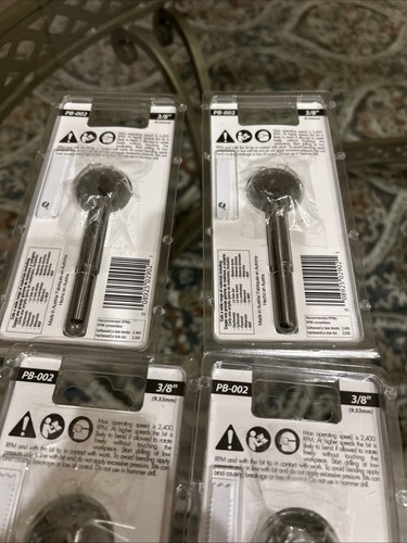 4 Freud PB-002 3/8" Forstner Bit Damaged Packs New - Picture 6 of 8