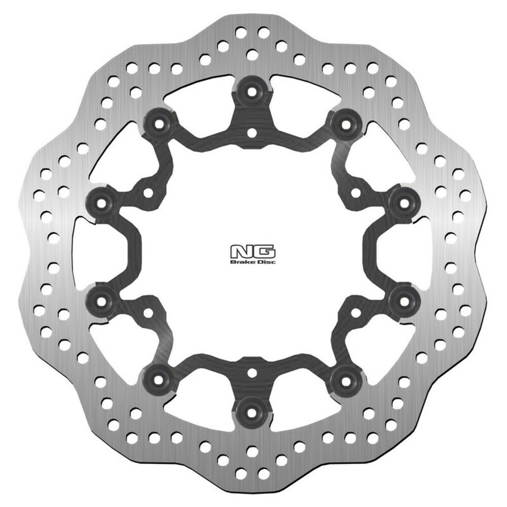 Free Shipping Ng Brakes Wavy Floating Brake Disc For Motorcycle Parts