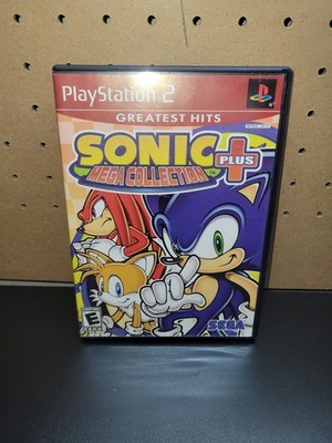 Sonic Mega Collection Plus - Sony Playstation 2 PS2 - Untested 