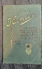 Humber Motor Cycles 1914 Catalogue