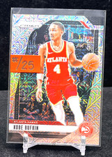 💥SILVER MOJO PRIZM #/25💥 Kobe Bufkin 2024-25 Prizm HAWKS SP #’d HOLO LAKERS