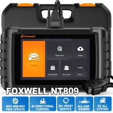 Foxwell NT809 All System Bidirectional OBD2 Diagnostic Scanner Injector Coding