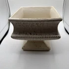 McCoy Pottery Classic Line 4” Pedestal Planter Hand Decorated 1950s
