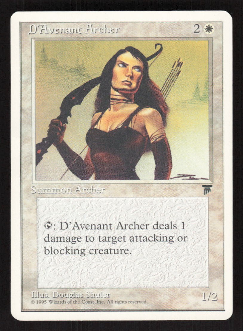 1995 D'Avenant Archer Chronicles MTG