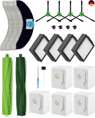 21 Stück Ersatzteile Set für iRobot Roomba Combo j7/j7+/j9/j9+/10 Max Staubsauge