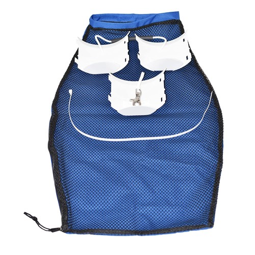 Scuba Choice Lobster Resort Catch Bag w/Side Zipper, Blue,SCLB-01-BL - Picture 7 of 7