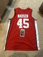 STANFORD CARDINAL- MARK MADSEN SIGNED AUTOGRAPH JERSEY JSA COA BASKETBALL 