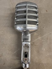 Vintage Electro-Voice 611 Mercury Microphone EV Radio TV Broadcasting Bullet 50s