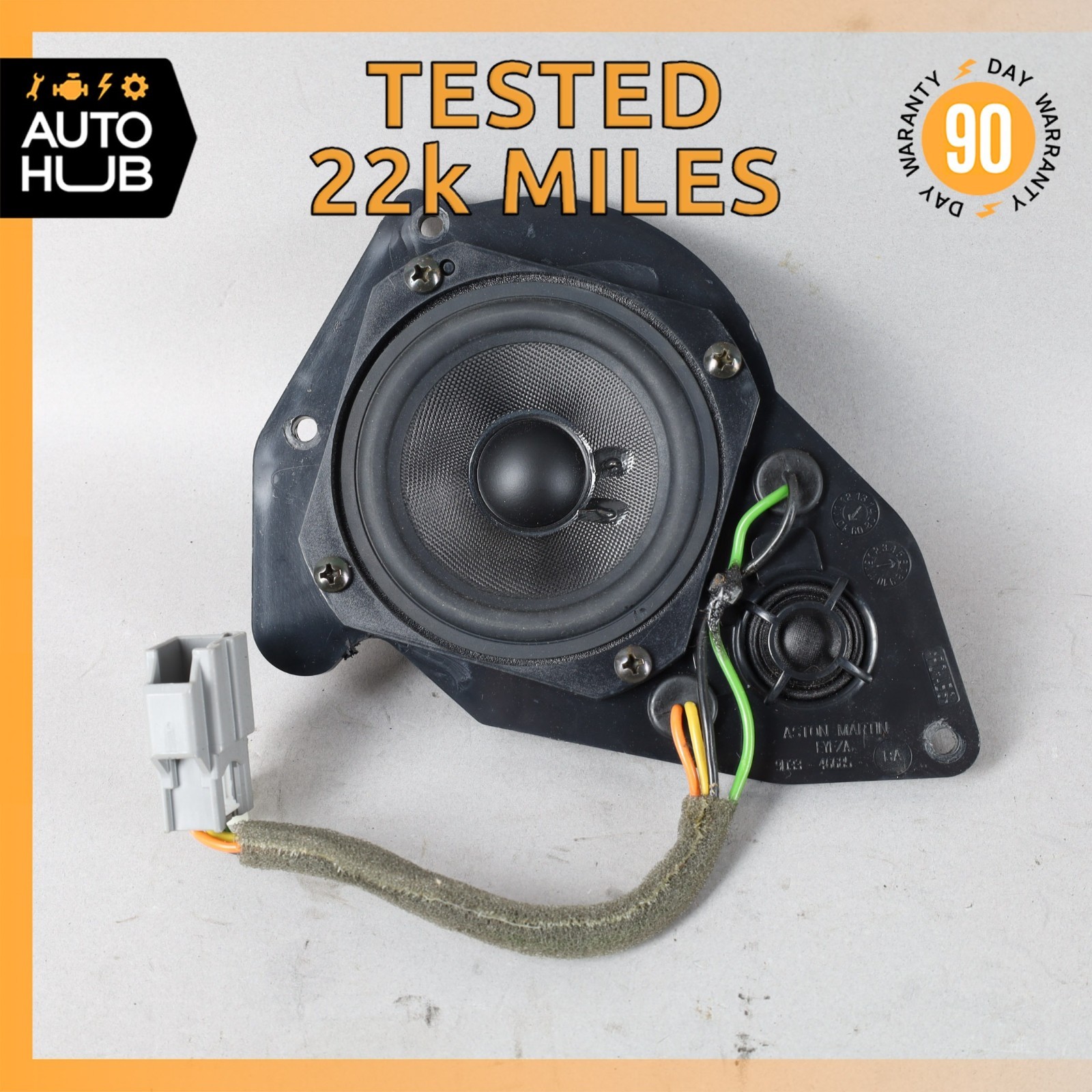 Aston Martin DB9 DBS Volante Bang & Olufsen Rear Left Door Speaker Set OEM 22k
