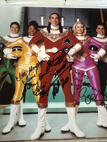 Mighty Morphin Power Rangers signiertes 8x10 Filmfoto - Bild 3 von 6