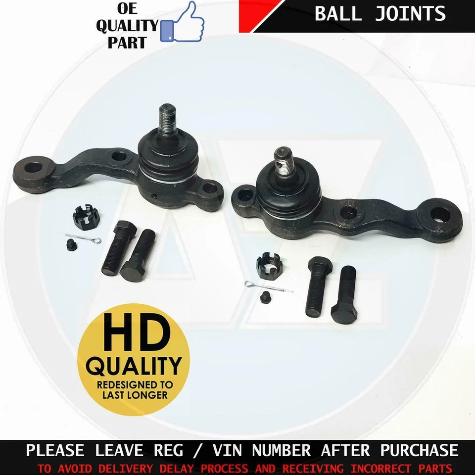 FOR LEXUS IS200 IS300 FRONT SUSPENSION LOWER BALL JOINTS LEFT RIGHT GENUINE TRW - Image 3 of 3
