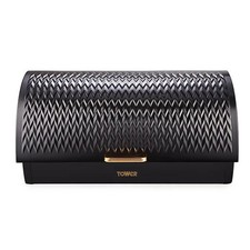 Image of Tower Empire Roll Top Bread Bin Black
