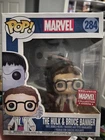 Funko Pop The Hulk and Bruce Banner 284 Marvel Collector Corps Exclusive