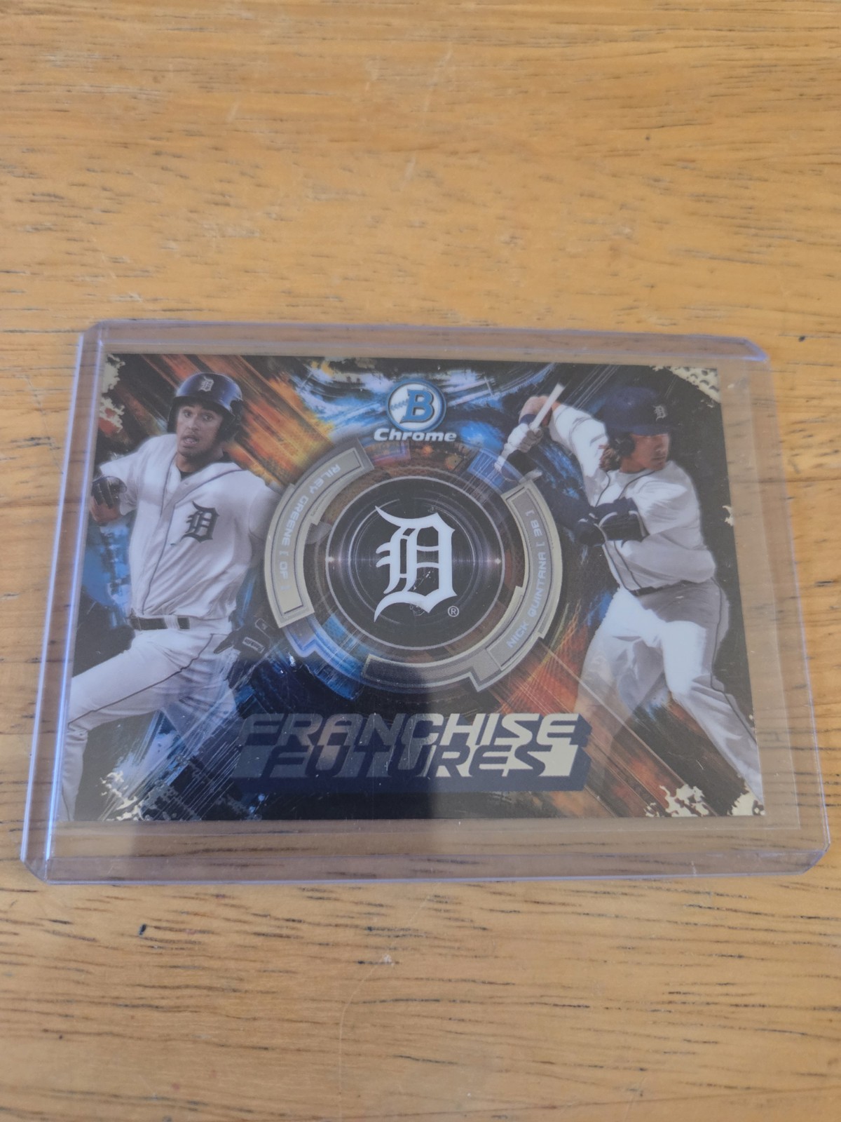 2019 Bowman Draft: Franchise Futures #FF-GQ Nick Quintana / Riley Greene Tigers