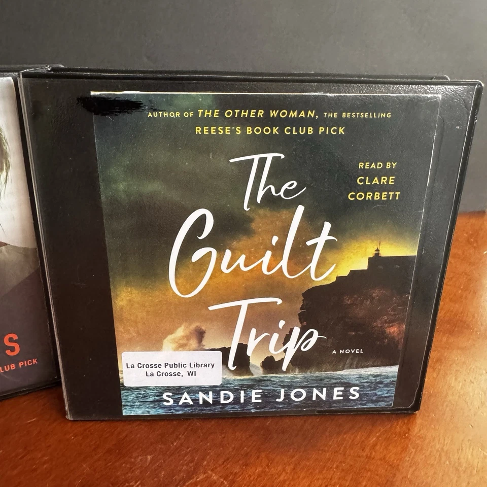 Lot: 2 Sandie Jones Audio Book CD The Guilt Trip and The Half Sister - Image 3 of 4