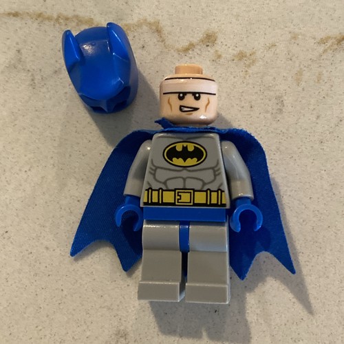 LEGO Batman Minifigura Azul DC Super Heroes sh0111 Sh111 - Imagen 3 de 5