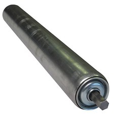 ASHLAND CONVEYOR DG27 Galv Replacement Roller, 1.9In Dia, 27BF