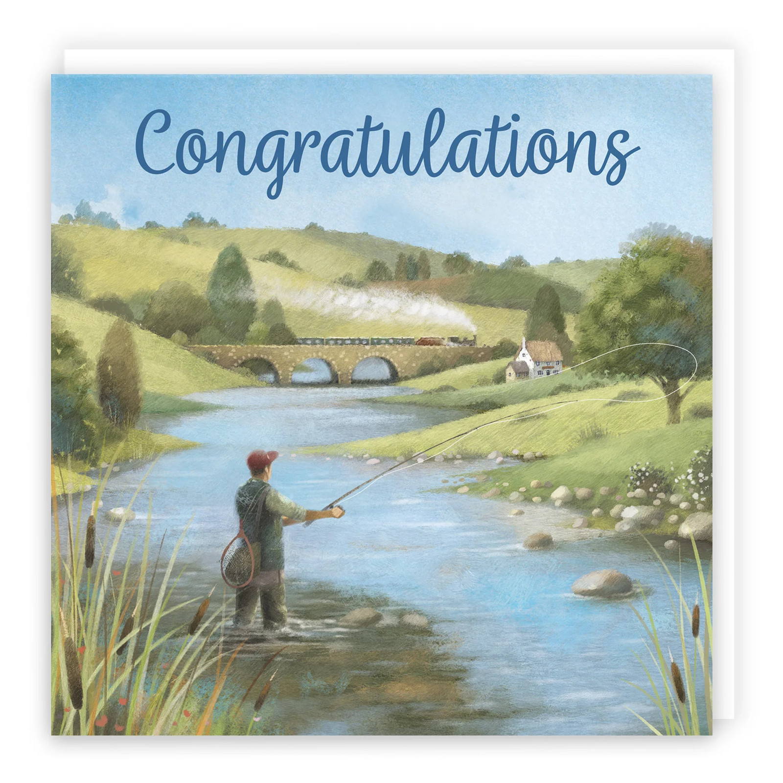Congratulations Card Fly Fishing Milo's Gallery