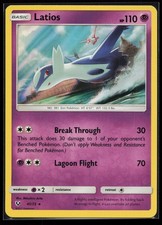 Latios 41/73 Holo Rare Shining Legends Pokémon Card