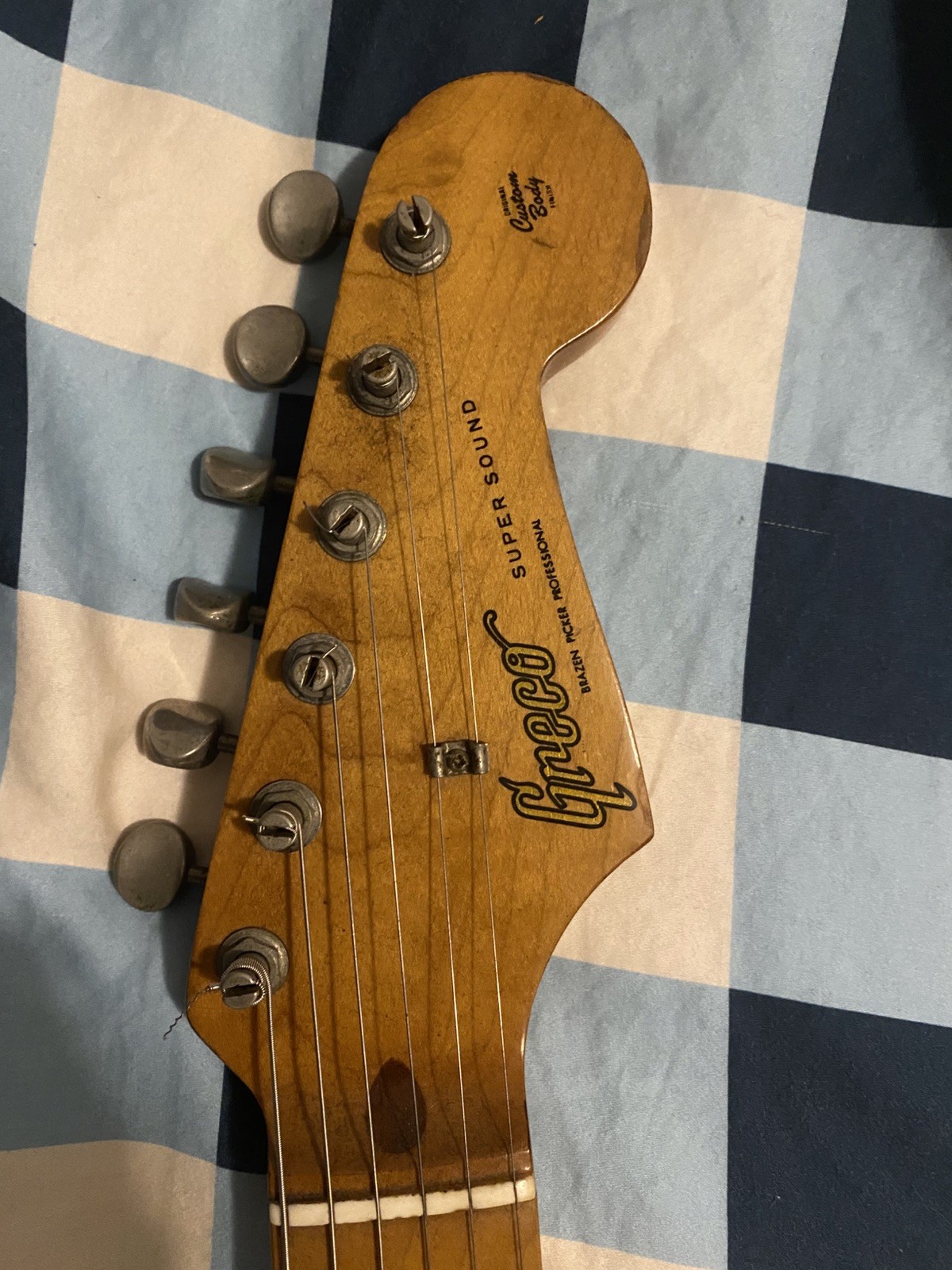 1980 Greco Super sound SE-600 electric guitar