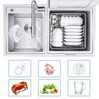 Portable Kitchen Ultrasonic Dishwasher USB Mini Dish Washing Cleaner Machine
