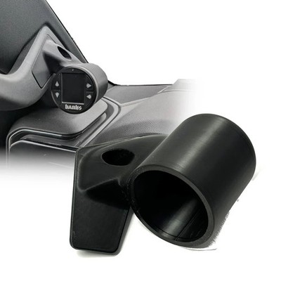 Gauge pod mount for 2022-2026 Chevy Silverado 1500 2500 Sierra grab handle