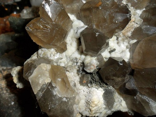 Rauchquarz Kristall Cluster - Bild 5 von 9