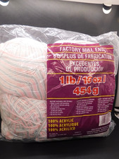 Factory Mill Ends 1lb/16oz 100% Acrylic yarn