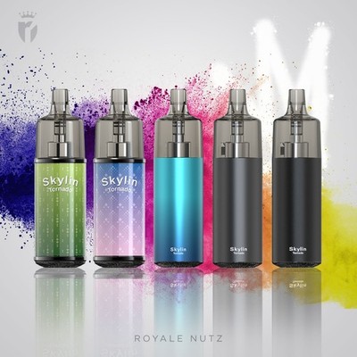 GOBAR Tornado Skylin 10K Big Puff Open Pod Vape E Zigarette Shisha 10ml MTL Mesh