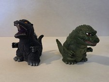 Soft Vinyl Godzilla 2004 And Godzilla Junior ...