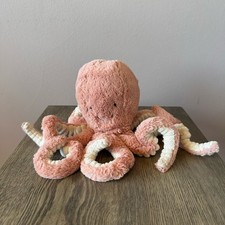 Odell Octopus Jellycat London Plushie Stuffy Doll, Size Little