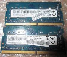 Ramaxel 16GB Kit (2x 8GB) DDR4 2400MHz Laptop RAM SODIMM PC4-2400T-SA1-11