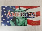 America In A Box Monopoly Style Board Game by "Late For The Sky" Factory Sealed