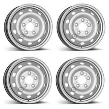 4 Stahlfelgen Alcar 7011 6.0Jx16 ET68 5x130 für Peugeot Boxer