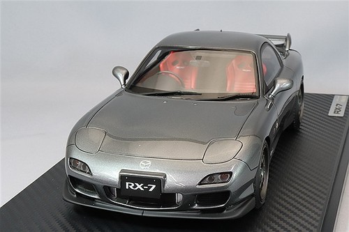 Ignition Model 1/18 Mazda RX-7 (FD3S) Spirit R Type A Gray Metallic BBS RG-R