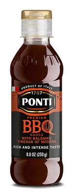Ponti Premium BBQ Sauce with Balsamic Vinegar of Modena