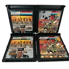 Lot Of 2 Vtg 1982 G.I. Joe Official Collector Display Case ARAH Figure Storage