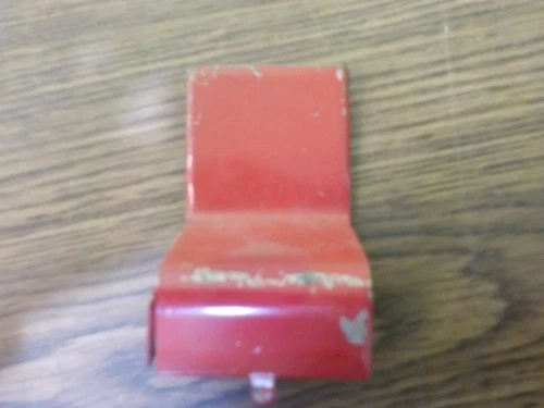 vintage marx willy jeep red drive seat for parts