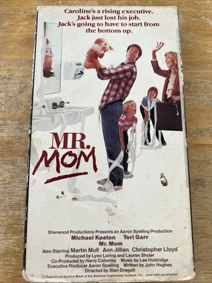 Mr. Mom VHS 1984 Michael Keaton, Teri Garr￼