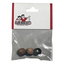 Set of 3 - Screw On Cue Tips - 13mm Brown - 26-1670-00