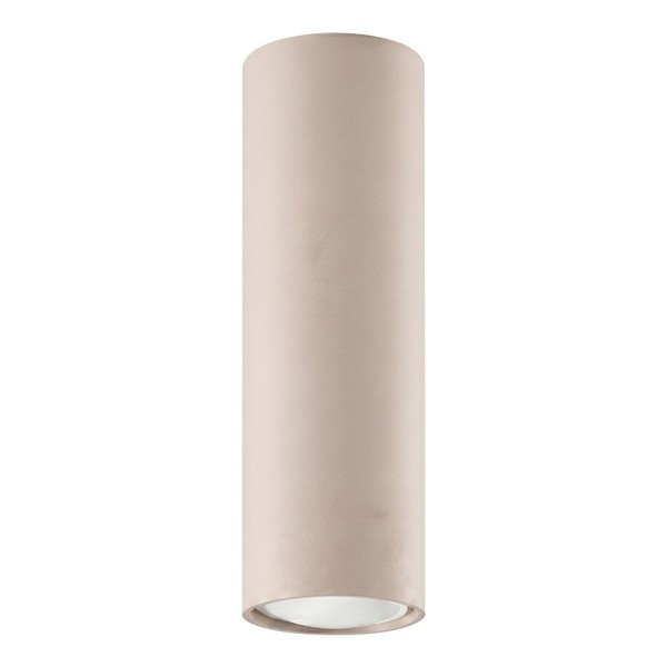 Deckenleuchte Stahl Taupe Rund Modern Flur GU10 L:6 Cm Deckenlampe Wohnzimmer-image
