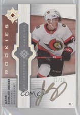 2021-22 Ultimate Collection Emblems Platinum 1/10 Jacob Bernard-Docker Auto 0c3