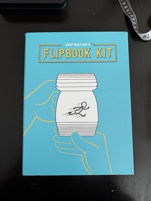 Andymation Flipbook Starter Kit with LED Light Pad and Paper
