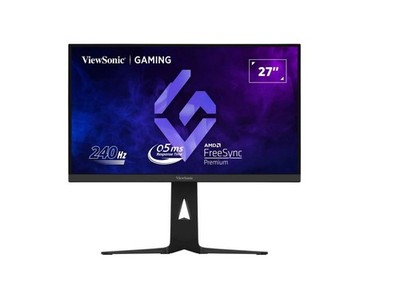ViewSonic 27' 2K 2560x1440 IPS 240hz USB-C (DP ALT & 65W) HAS 1ms HDR10