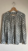 New Thought Blouse Shirt Poplin Floral Size 8