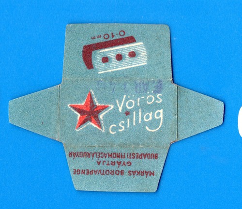 VINTAGE RAZOR BLADE PACK- Red Star, Hungary-# - Picture 2 of 2