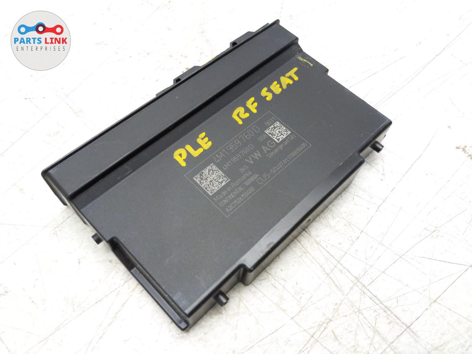 Bentley Bentayga 2016-2020 FRONT+RIGHT Seat control module